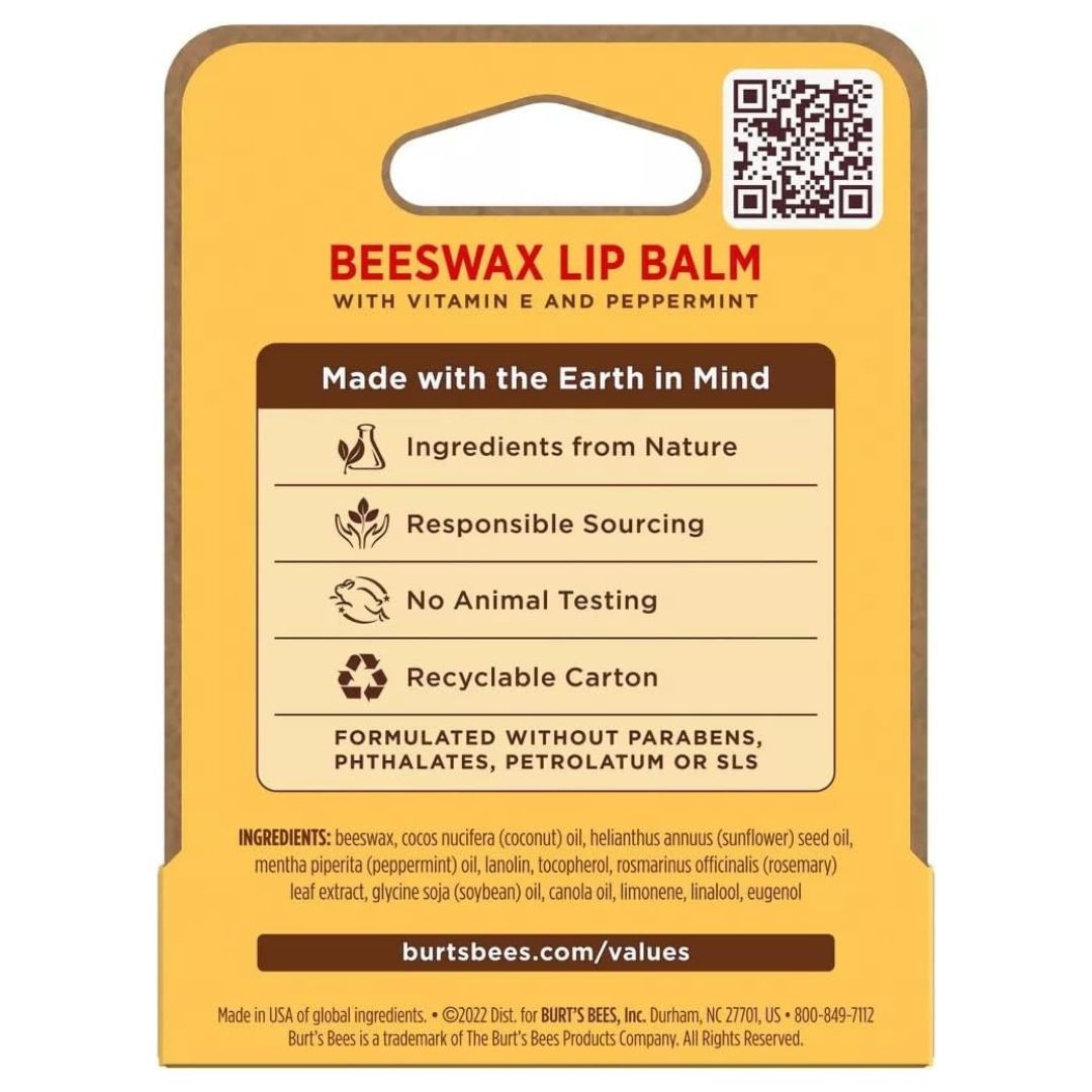 Beeswax Lip Balm with Peppermint