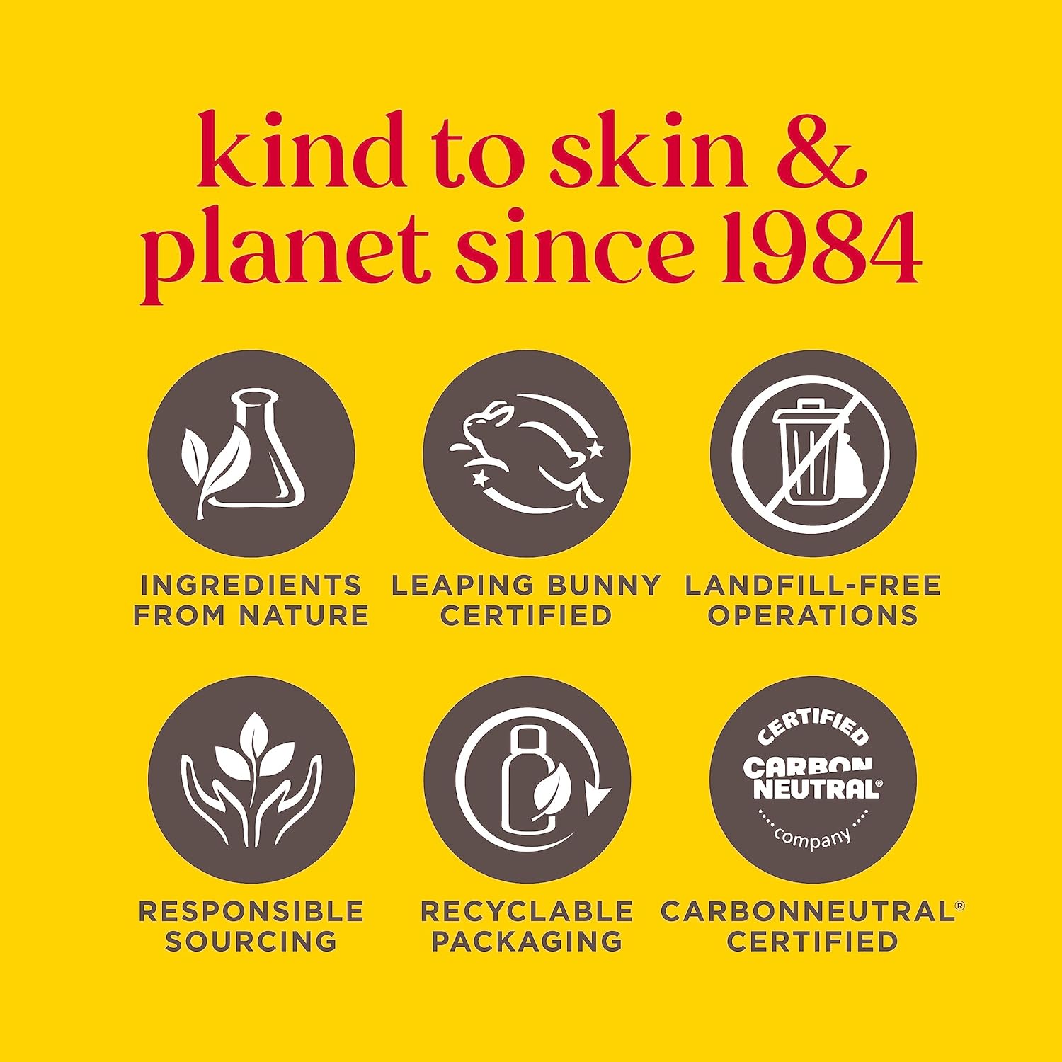 Burt's Bees Sustainable Brand Benefits