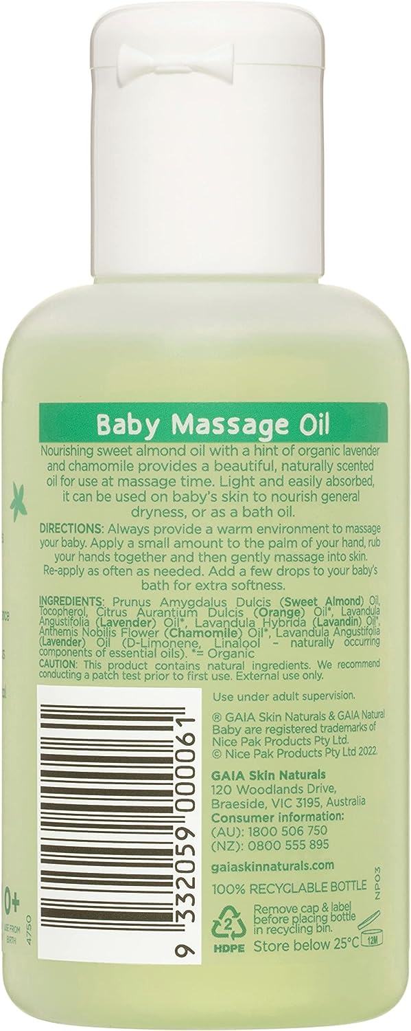 Baby Massage Oil 125ml
