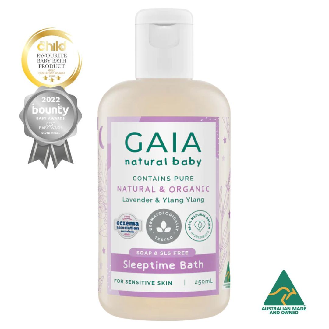 Gaia Natural Baby Sleeptime Bath with Lavender