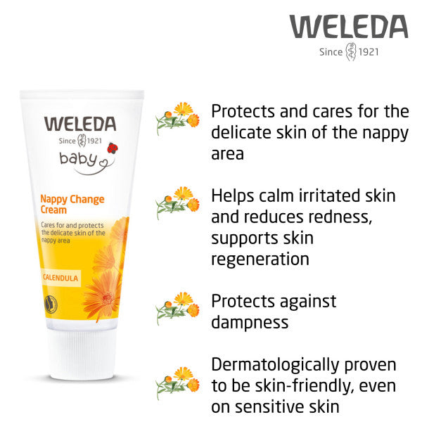 Weleda Calendula Nappy Change Cream, 75ml